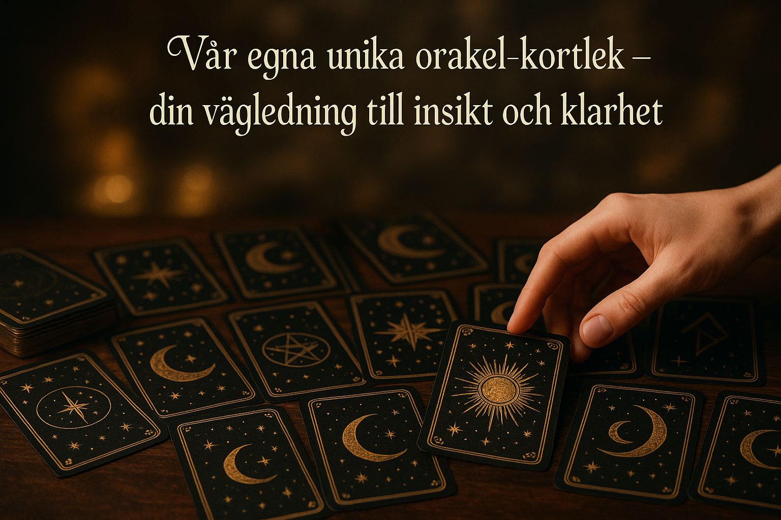 Vi har utvecklat en egen Orakel-kortlek!
