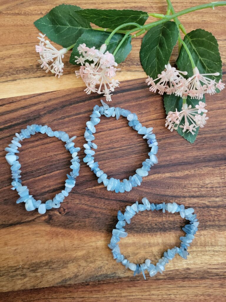 Armband Blå Akvamarin